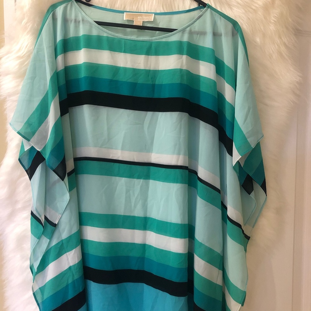 Gently Worn Micheal Kors Batwing Sleeves Poncho